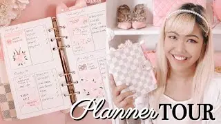 PLANNER FLIP THROUGH ♡ Personal Ring Bound Planner Set Up ♡ xsakisaki