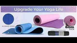 SOLARA Premium Yoga Mats for Men Large