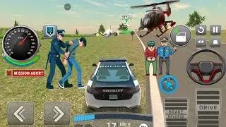 Real Cop Cars Driving Simulator | Android Gameplay Police Car Chase Simulator 2026 | Extreme Driving
