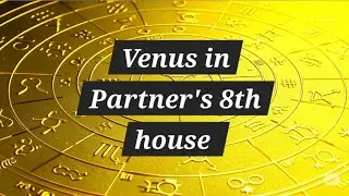 Venus in Partner's 8th house [synastry aspect]@Synastryvenus