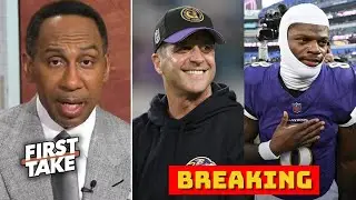 FIRST TAKE | Trade Lamar - Stephen A. Smith on Ravens should rebuild after firing John Harbaugh