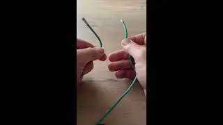 Reef Knot or Square Knot Tutorial #knot #knotting #knottutorial #ropework #learning