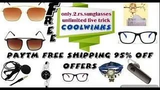 Free free unlimited trick coolwinks & Paytm offers
