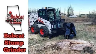 Bobcat stump grinder