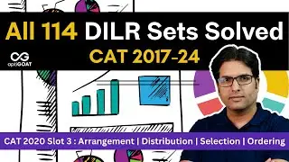 All 114 DILR Sets Solved | CAT 2017&ndash;2024 | CAT 2020 Slot 3: Distribution | Set 91 #cat2025