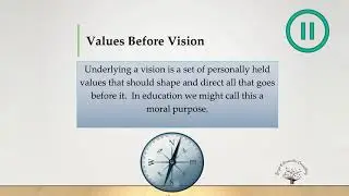 3 Values Based Leadership, Part 1