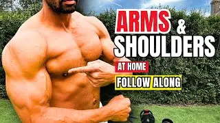 QUICK 260 Rep ARMS & SHOULDERS home workout