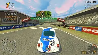 Beetle Crazy Cup (Beetle Buggin ') Fan Remake - Snake Alley - Full Gameplay