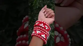 DIY Old Bangles to Trendy Design #diy #shorts #youtubeshorts #bangles #hack #viral