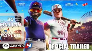 Super Mega Baseball 4 Official Trailer #gameplay #gaming #sportsgame #baseballgames