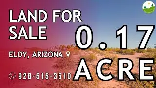 0.17  acre land for sale in Eloy, Arizona [404-11-108]