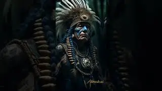 Old Native American chief #BrushAI #Fly #viral #shortts