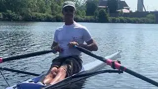 Four parts of the stroke on water
