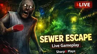 Granny Locked Me in Her Escape Room 🔒👵 | Horror Gameplay Live Stream | SharpX Playz