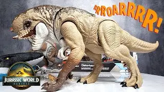 D-Rex Unboxing and Review - Rumble 'n Rampage Distortus Rex from Jurassic World Rebirth