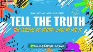 New Thought Live Stream - Weekend Service 1.18.26