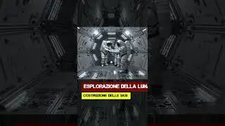 Esplorazione della Luna. Costruzione delle basi