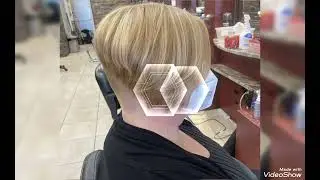 Очень красивые короткие стрижки боб с выбритым затылком для всех женщин / Новые идеи коротких стр...