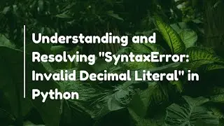 Understanding and Resolving 