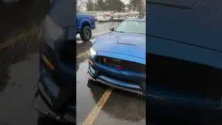 GT350R in the rain 🌧️ #shorts #shelby #shelbygt350r #rain #revitauto