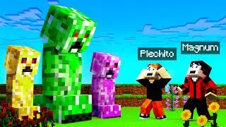 EXISTEN CREEPERS GIGANTES! 😱🙈 | Minecraft