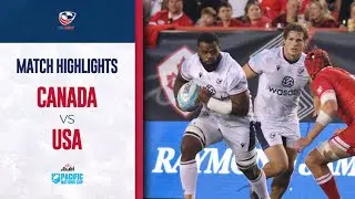 Match Highlights: USA vs Canada | Pacific Nations Cup