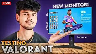 🔴I GOT A NEW MONITOR | MRCHAMPION VALORANT LIVE | !VP #valorantindia #valolive
