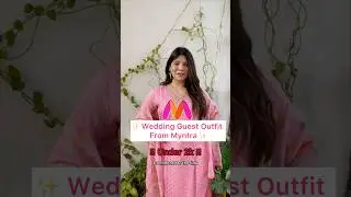 Wedding Outfit in Budget ❤️ #viral #myntra #fashion #explorepage #wedding #haul #youtube #shorts