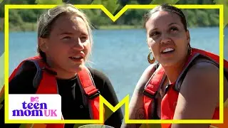 Sassi Simmonds Tries Kayaking On Camping Adventure | Teen Mom UK 12
