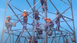Výstavba zdvojeného vedení V410/419 / OMEXOM GA Energo / 2016