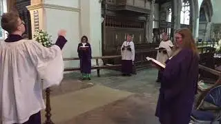 Sing we of the blessed Mother, tune Abbot's Leigh