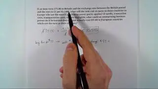 FIN 338 PPP and Arbitrage
