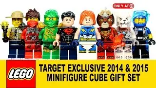LEGO Minifigure Cube Set 2014 & 2015 Target Exclusive 5004076 -77 w/ Superboy & Lightning Lad