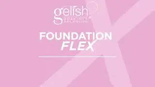 Foundation Flex Rubber Base Gel With Morgan Taylor Nail Lacquer Application