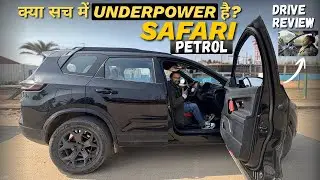 Safari Petrol Drive Review 🔥 Is it really underpowered? | MotorTalks by Gaurav