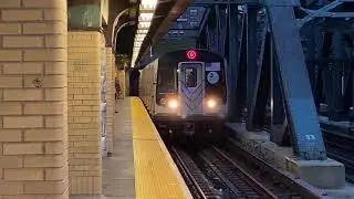 R160B Siemens (HOWLING PROPULSION) G train at 4 Avenue