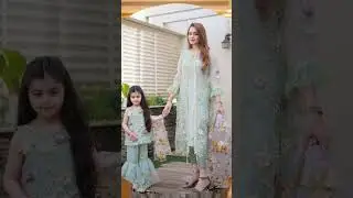 maa beti same dress design , mother and daughter same dress design #shorts #maabetilove