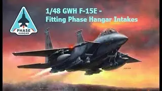 Great Wall Hobby F-15E - Fitting Phase Hangar Resin Seamless Intakes