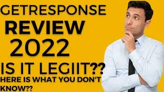GETRESPONSE REVIEW 2022; (here is what you don't know about getresponse. WATCH NOW!!)