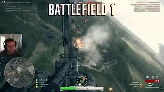 Battlefield 1 - Bomber gunning because I stopped road killing