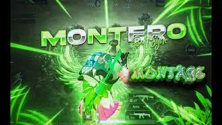 MONTERO - LIL NAS X⚡| POCO X3 PRO BGMI MONTAGE|#SHORTS #STATUS