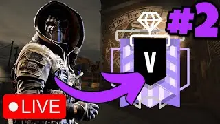 LIVE 🔴 STREAMING UNTIL DIAMOND #2 (Rainbow Six Siege Console)