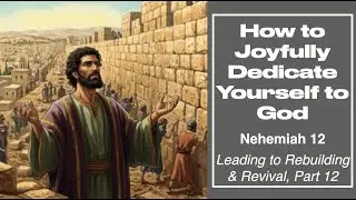How to Joyfully Dedicate Yourself to God (Nehemiah 12) - September 17, 2025 #Nehemiah12