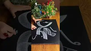Prophet Muhammad (SAW) | Arabic Calligraphy | Tutorial 😔🥀🖤 #muhammad #art #shorts