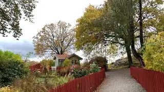 Stockholm Walks: Tantolunden in early autumn colors