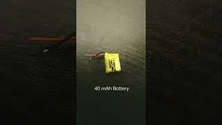 10000 mAh Battery vs 380 mAh Battery vs 40 mAh Battery