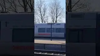 &Oslash;resundstoget Som Regionaltog mod Slagelse p&aring; Borup station #&oslash;resundstoget #dsb #danmark