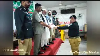 Centaurus Fire Incident, One Team One Mission, Appreciation Certificate Ceremony at CD Office Rwp