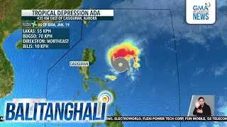 PAGASA - Bagyong #AdaPH, posibleng humina bilang LPA sa mga susunod na oras o araw | Balitanghali