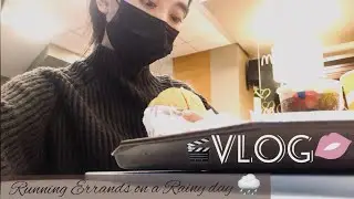 Day life vlog#1🌷| Rainy day🌦| Lipa City at night 🌃| Day before semester beggins 📚🤍